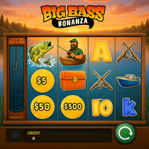 Vavada - Big Bass Bonanza Slot Game